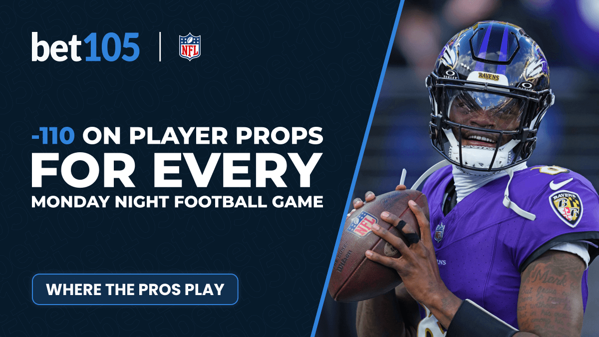 NFL Monday Night -110 on Player Props